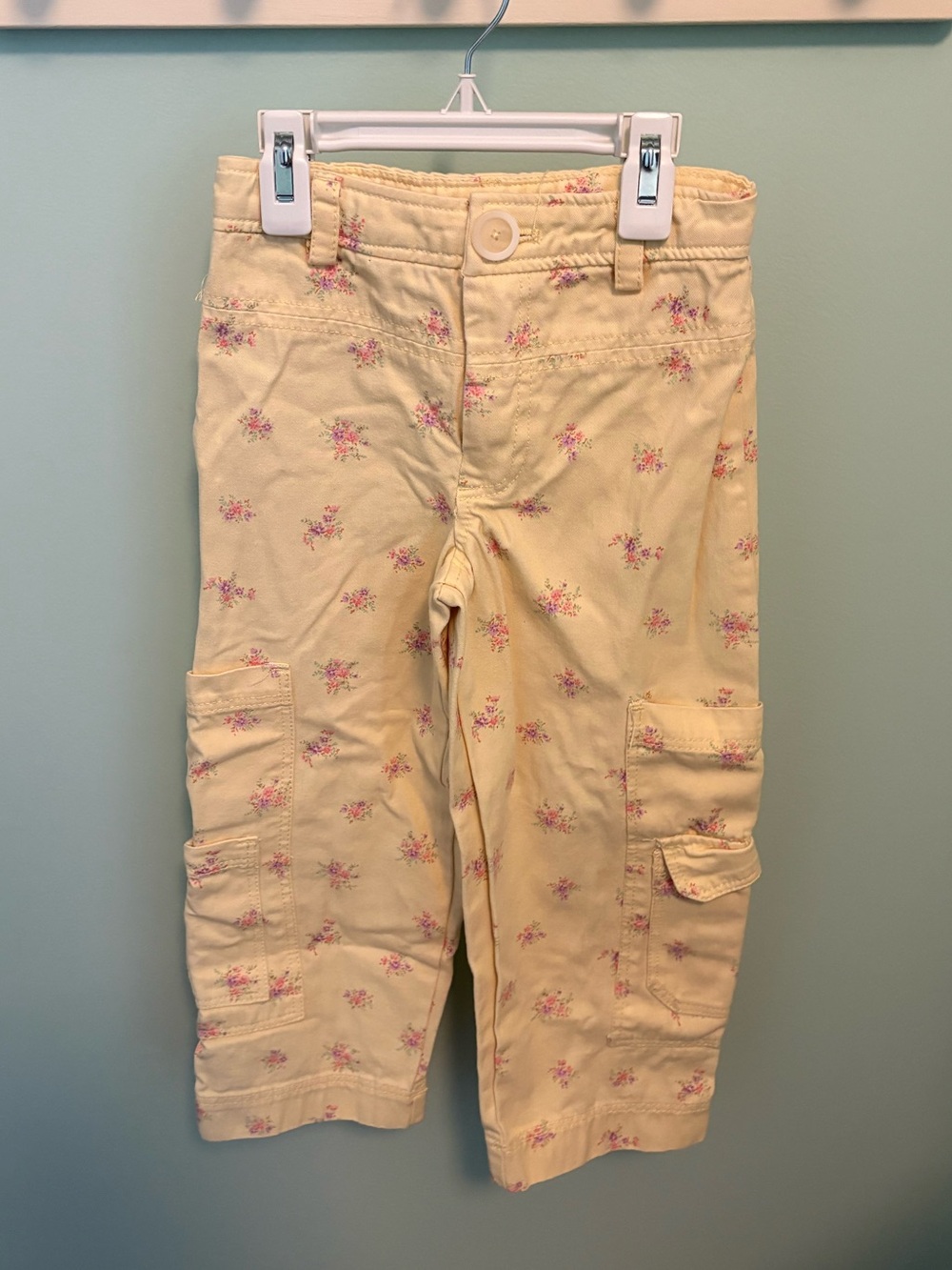 Zara Floral Cargo Pants